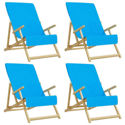 Berkfield Soft Beach Towels 4 Pcs Turquoise 60X135 Cm Fabric 400 Gsm