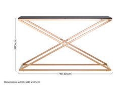 Orsina Elegant Montril Console Table, Optimal Dimensions Of Hallway Table, Easily Maintained Livingroom Table - thumbnail 5