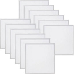 Plum&clay Backlit Ceiling Tile Led Panel Light White 30W Pack Of 12 (L)595mm