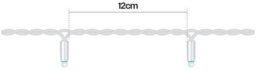 Eagle Connect Led String Lights White Rubber Cool White 35M - thumbnail 3