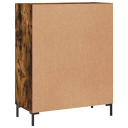 Berkfield Modern Sideboard Smoked Oak 69.5X34X90 Cm Engineered Wood - thumbnail 8