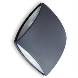 Accessotech Lutec Led Wall Light Grey 11W 4000K 760Lm Aluminium Indoor Outdoor Lamp - thumbnail 2
