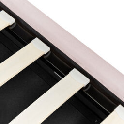 Beliani Ottoman Bed Velvet Metz 90 X 200 Cm (Eu Single) Pastel Pink - thumbnail 9