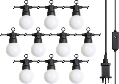 Netagon Luxform Lighting Honolulu Indoor & Outdoor 24V 10 Led Lights Festoon Light Set - image 1