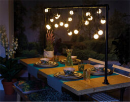 Netagon Luxform Lighting Honolulu Indoor & Outdoor 24V 10 Led Lights Festoon Light Set - thumbnail 2