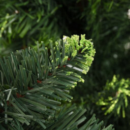 Berkfield Artificial Christmas Tree With Leds&pine Cones Green 210 Cm - thumbnail 5