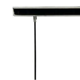 Luminosa Lighting Luminosa Lupin Linear Pendant 2 Light E27 Line, Gloss White/polished Chrome - thumbnail 8