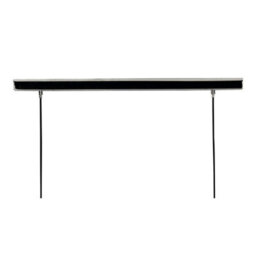 Luminosa Lighting Luminosa Lupin Linear Pendant 2 Light E27 Line, Gloss White/polished Chrome - thumbnail 7
