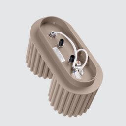 Luminosa Lighting Luminosa Aura Surface Mounted Downlight Taupe 2X Gu10 - thumbnail 5