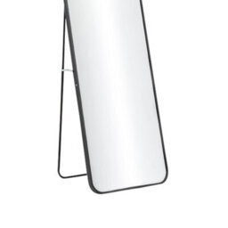 Darphe 50X150Cm Black Metal Framed Arched Full Length Floor Mirror - thumbnail 6