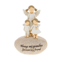 Angel Stones Figurine - Grandma - thumbnail 1