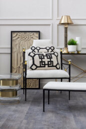 Orsina Glamorous Design High Back Chair, Comfortable Occasional Arm Chair For Livingroom, Stylish Accent Armchair - thumbnail 6