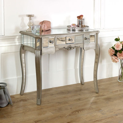 Melody Maison Mirrored Dressing Table - Tiffany Range - image 1