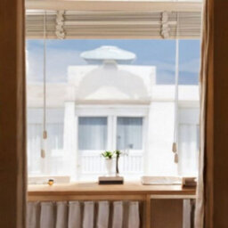 Urbn-Living Urbnliving 40X160Cm Real Wood White Mist Venetian Blinds Horizontal Wooden 50mm Slat Valance Hanging Window Privacy - thumbnail 2