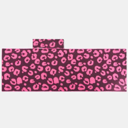 Ohs Leopard Beach Towel With Bag Quick Dry Absorbent Travel Spa - thumbnail 4