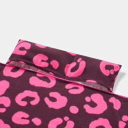 Ohs Leopard Beach Towel With Bag Quick Dry Absorbent Travel Spa - thumbnail 5