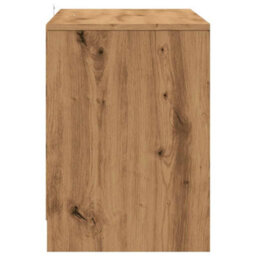 Berkfield Sturdy Tv Cabinet Artisan Oak 102X37.5X52.5 Cm Engineered Wood - thumbnail 5