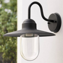 Outdoor Black Stainless Steel Wall Light Ip44 Down Light - thumbnail 2