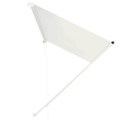 Walplus Retractable Awning Garden Sun Shade Canopy Gazebo For Back Door, Porch, Patio 300X150 Cm Cream - thumbnail 3