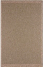 The Rugs Nature Collection Indoor Outdoor Patio Garden Rug Green Square Dots Design Weatherproof Jet Washable 5200G - thumbnail 2