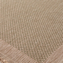 The Rugs Nature Collection Indoor Outdoor Patio Garden Rug Green Square Dots Design Weatherproof Jet Washable 5200G - thumbnail 4