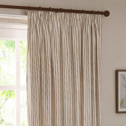 Yard Hebden Striped Cotton Pencil Pleat Curtains, Natural, (W) 168 X (D) 229Cm - thumbnail 4