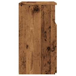 Berkfield Bedside Cabinet Old Wood 50X32X60Cm Engineered Wood - thumbnail 6