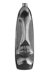 Orsina Viso Tall Sleek Glass Vase - thumbnail 1