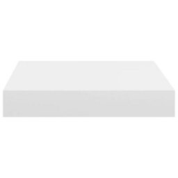 Berkfield Floating Wall Shelves 4 Pcs White 23X23.5X3.8 Cm Mdf - thumbnail 5