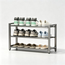3 Tier Shoe Storage Rack Organizer Stand Shelf Footwear Unit - thumbnail 1