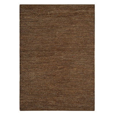 Asiatic Soumak Jute Brown Plain Rug-120Cm X 170Cm - image 1