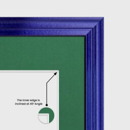 AK Frames 12X12 Purple Classic Multi Photo Frame With Emerald Mount - Holds 4 Apertures (4X) 6X4 Photos - thumbnail 7