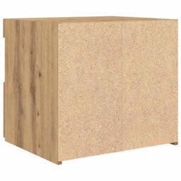 Berkfield Bedside Cabinet With Led Lights Artisan Oak 50X40X45 Cm - thumbnail 8
