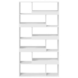 Berkfield Room Divider White 100X33X187.5 Cm Engineered Wood - thumbnail 4
