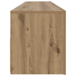 Walplus Tv Cabinet With Led Lights Artisan Oak 120X35X40 Cm Engineered Wood - thumbnail 8