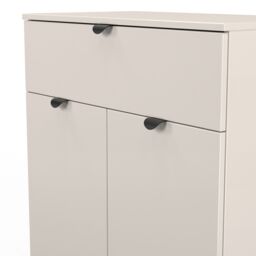 Varese Ready Assembled Matt Kashmir 1 Drawer Sideboard (H)785mm (W)740mm (D)385mm - thumbnail 6