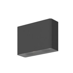 Luminosa Lighting Luminosa Show Outdoor Up Down Wall Lamp Graphite 3000K 200Lm Ip54 - thumbnail 1