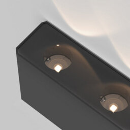 Luminosa Lighting Luminosa Show Outdoor Up Down Wall Lamp Graphite 3000K 200Lm Ip54 - thumbnail 2