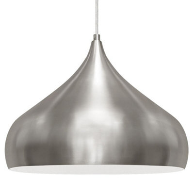 Long Life Lamps Company Modern Ceiling Nickel Polished Chrome Pendant Light M0181 - image 1