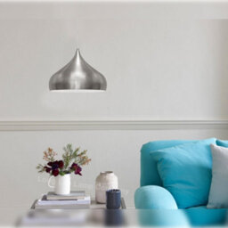 Long Life Lamps Company Modern Ceiling Nickel Polished Chrome Pendant Light M0181 - thumbnail 9