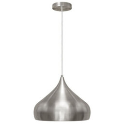 Long Life Lamps Company Modern Ceiling Nickel Polished Chrome Pendant Light M0181 - thumbnail 4