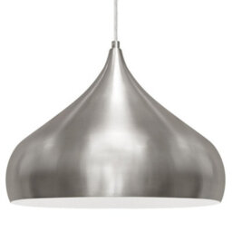Long Life Lamps Company Modern Ceiling Nickel Polished Chrome Pendant Light M0181 - thumbnail 1