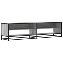 Berkfield Industrial Tv Cabinet Grey Sonoma 180.5X40X46 Cm Engineered Wood - thumbnail 1