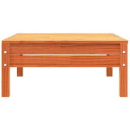 Berkfield Garden Sofa 3-Seater Wax Brown Solid Wood Pine - thumbnail 8