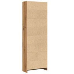 Vidaxl Bookcase Artisian Oak 60X24X176 Cm Engineered Wood - thumbnail 6