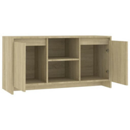 Vidaxl Tv Cabinet Sonoma Oak 102X37.5X52.5 Cm Engineered Wood - thumbnail 5