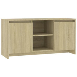 Vidaxl Tv Cabinet Sonoma Oak 102X37.5X52.5 Cm Engineered Wood - thumbnail 2