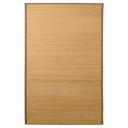 Vidaxl Rug Bamboo 100X160 Cm Brown Rugs - thumbnail 2