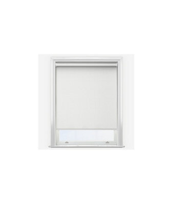 White Water & Moisture Resistant Pvc Blackout Roller Blinds Ideal For Bathroom & Kitchen 160Cm Length - image 1