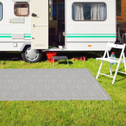 Homeart Outdoor Rugs Easy Cleaning Area Rugs For Balcony,garden,picnic,uv Weather Resistant  Grey Cream, 200 X 290 Cm - thumbnail 3